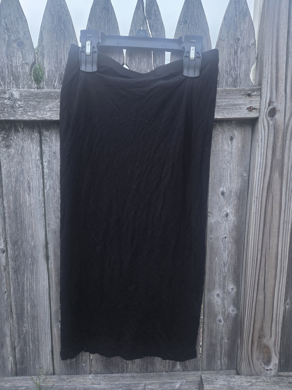 H&m Divided Black Mini Dress- Sleek Straight Silhouette